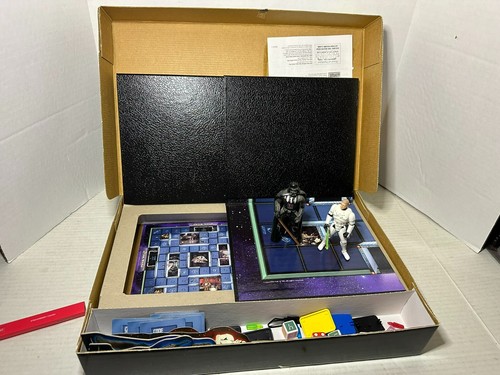 Star Wars Escape From Death Star Board Game W/Action figure Complete from 1998 - Picture 2 of 6