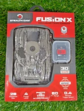 **NEW**  Stealth Cam Fusion X 26MP Cellular Trail Camera Verizon