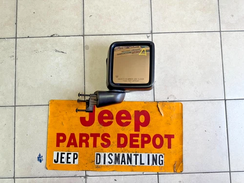 2018 2024 JEEP WRANGLER JLU RIGHT SIDE VIEW MIRROR BLINDSPOT HEATED OEM 68281892