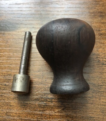 STANLEY ORIGINAL NO. 45 COMBINATION PLANE ROSEWOOD KNOB WITH BOLT / MAIN SECTION