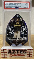 2022 Ben Baller Chrome #14- Fernando Tatis Jr.-Ben’s Diamond Die-Cuts- PSA 9
