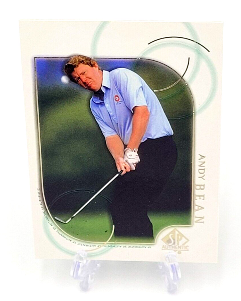 2001 Upper Deck SP Authentic Golf Andy Bean #7