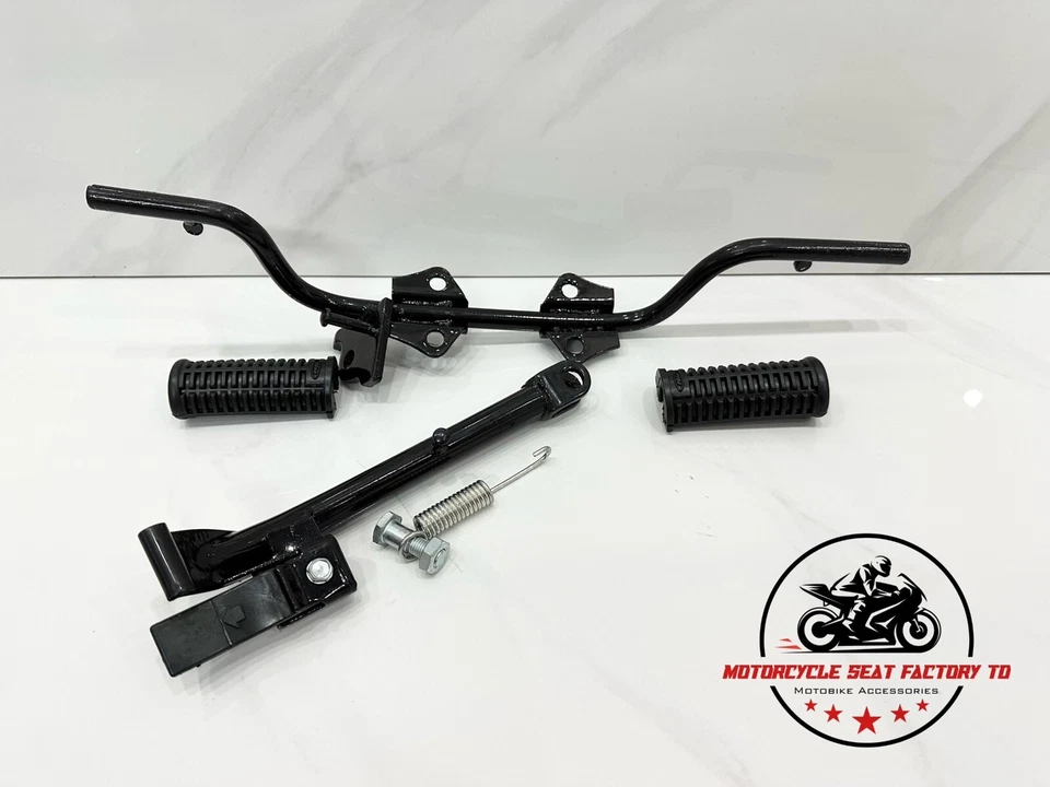 Honda SS50 CL50 CT50 CT70 Foot Peg Step Bar & Side Stand CL70 CD50 CD90 S50 Z50. - Image 3 of 4