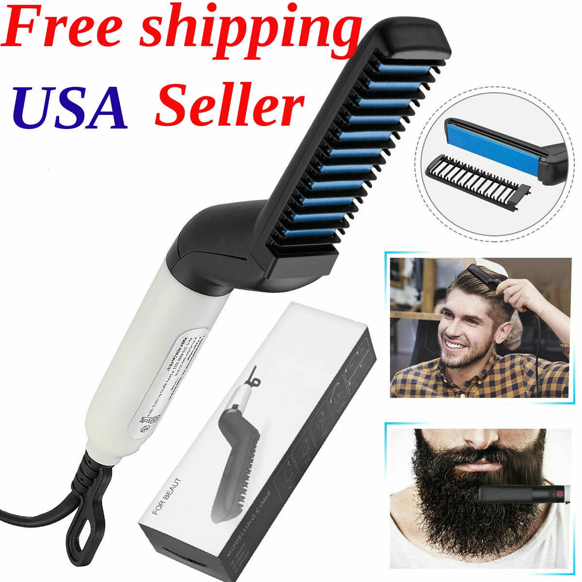 Beard top straightener ebay
