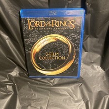 The Lord of the Rings: The Motion Picture Trilogy Blu-ray Disc, 2014, 3-Disc...