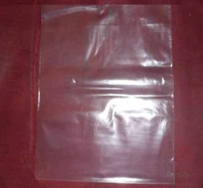 300 Clear 3 x 5 Small Plastic Flat Poly Bags Open Top / Open End 3" x 5" 1.5 Mil