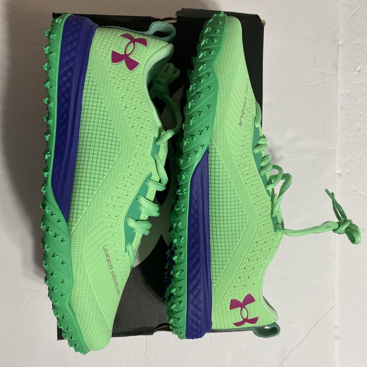 Under Armor UA Shadow Turf 2.0 Green Men's Size 9.5 Women's 11 | eBay