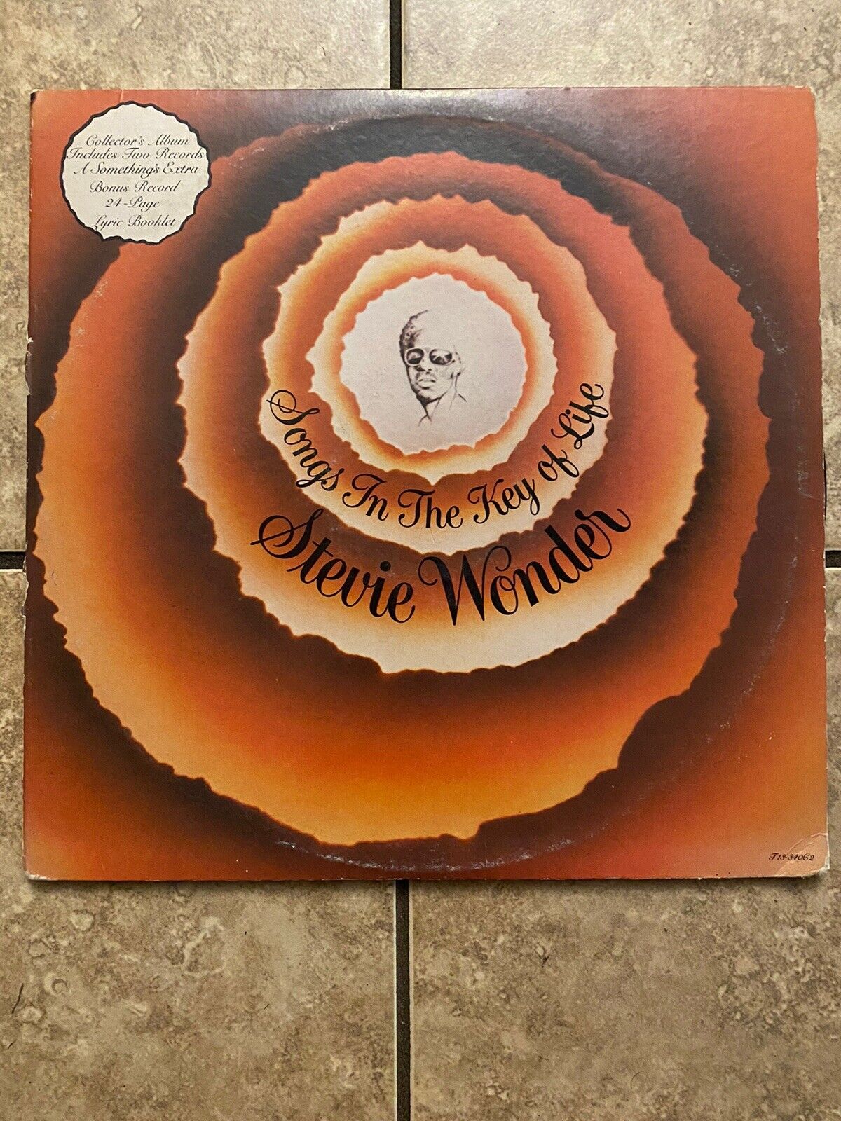 STEVIE WONDER - Songs In The Key Of Life Vinyl Record 2 LP - 1st Press
