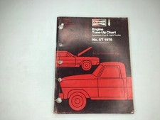 1978 CHAMPION Engine Tune-Up Chart No. 5T American Cars & Light Trucks