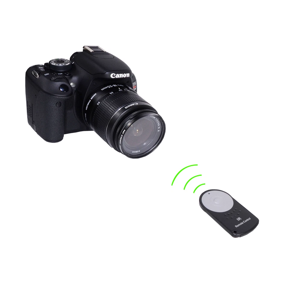 RC-6 IR Wireless Remote f/ Canon 6D Mark II/5D Mark IV III II/5DS 70D T6i 6D T5i - Image 3 of 4