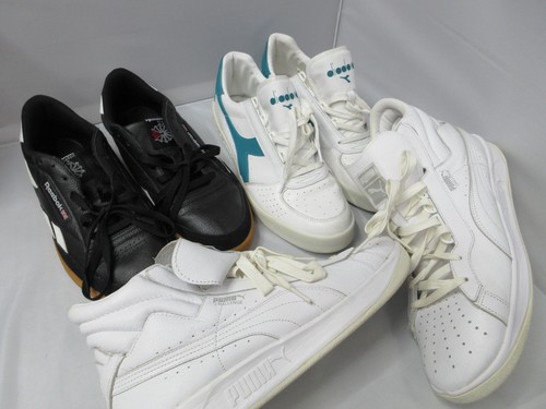 REEBOK Club Revenge / DIADORA B. Elite / PUMA Challenge Mens Sz 13 Sneaker Lot