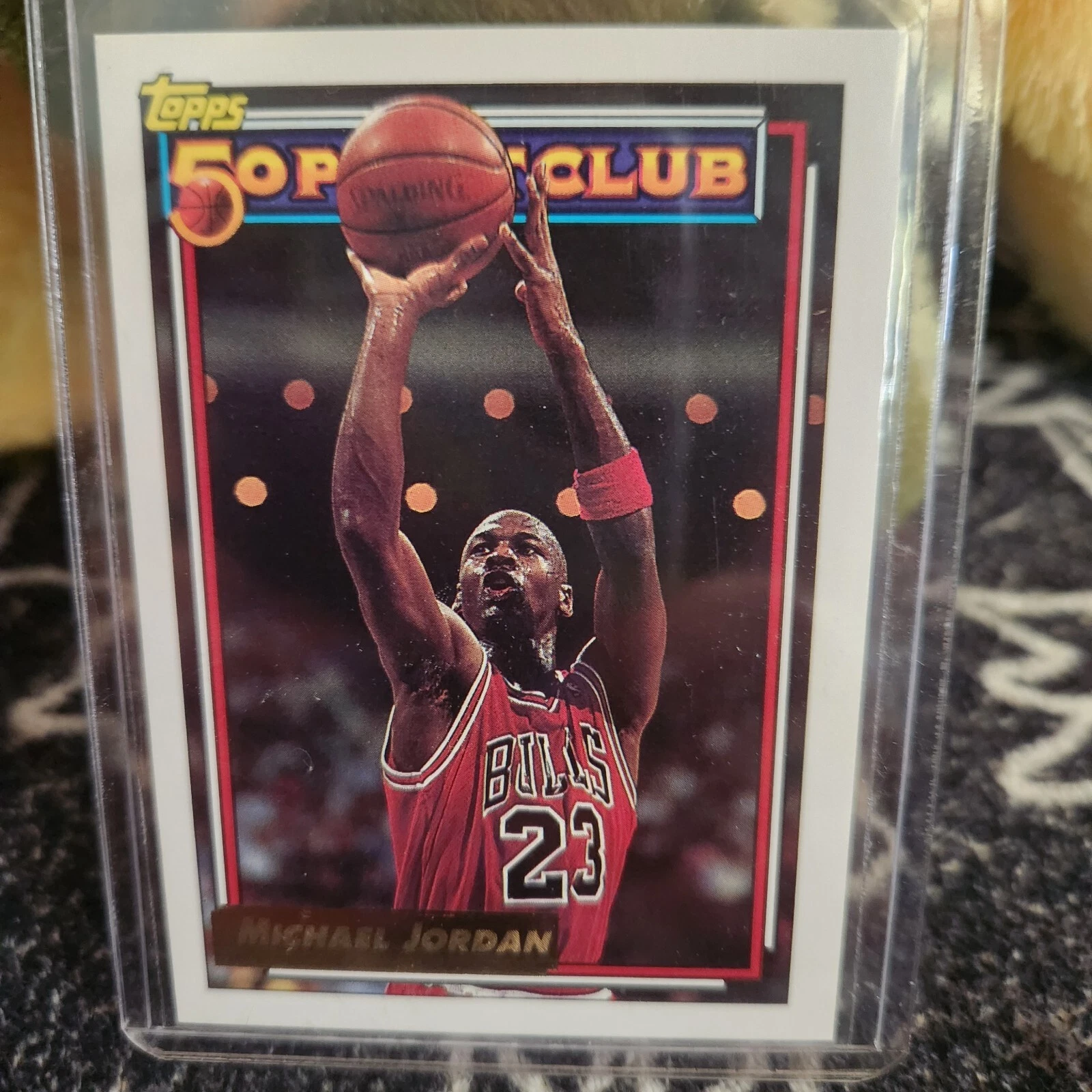 Michael Jordan trading card