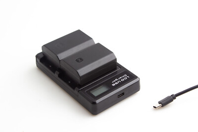 Caricabatteria Doppio PATONA Per Sony NP-FZ100 - Compatibile Con Alpha E Videocamere, USB - Foto 5