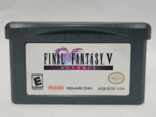 Final Fantasy V 5 Advance Nintendo GameBoy Advance jeu authentique US fonctionne très bien - Photo 1/6