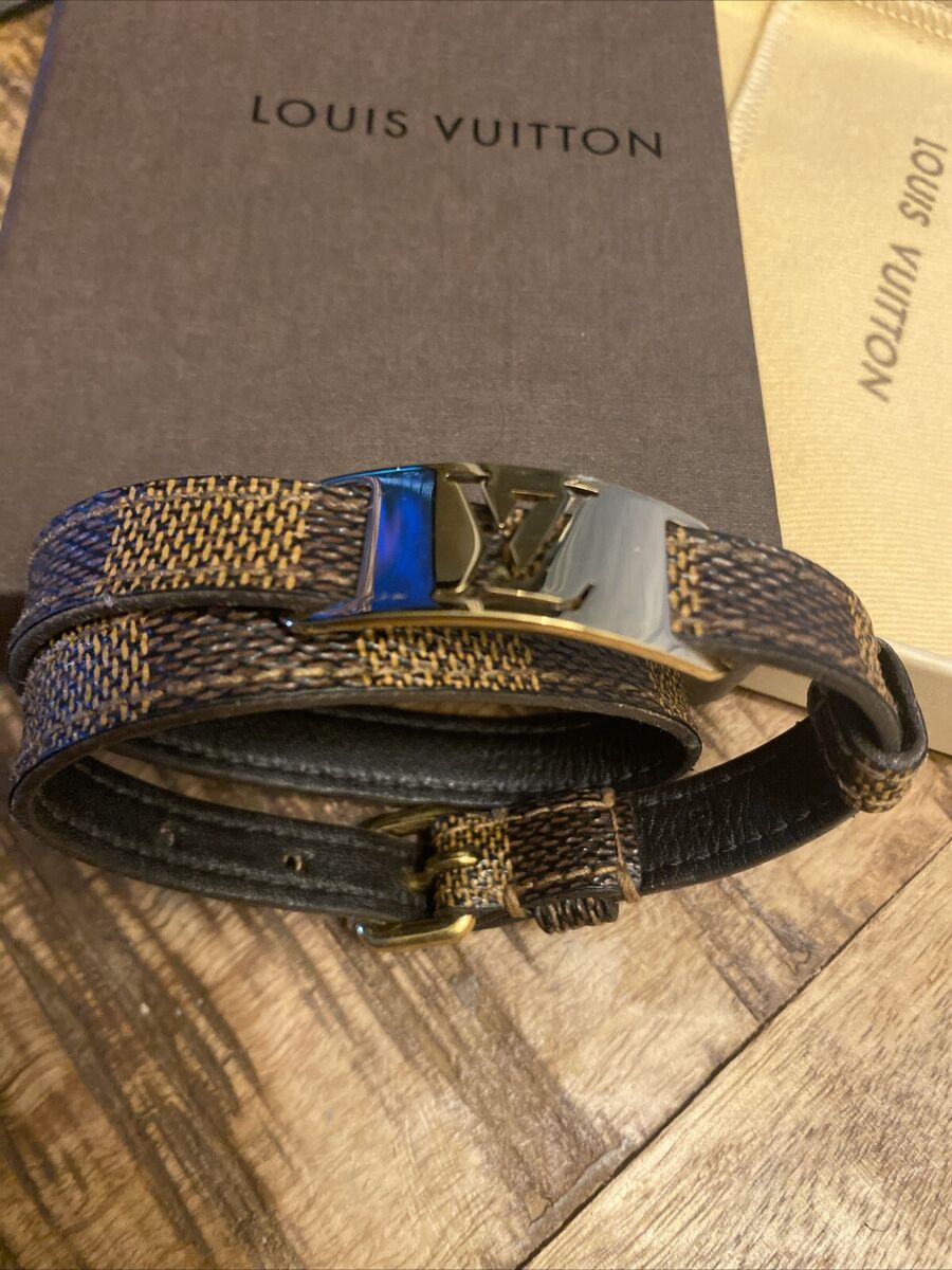 Louis Vuitton Damier Sign It Bracelet- m6623E- Authentic EUC Louis Vuitton Damier Sign It Bracelet- m6623E- Authentic EUC