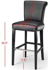 Safavieh Seth Bar Stool, Reduced Price 2172700166 MCR4510A