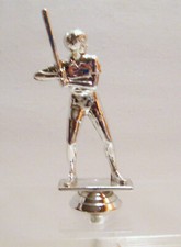 TROPHY LOT 0F 10 FEMALE BASE BALL TROPHY PARTS FIGURES TOP TOPS TOPPERS PLASTIC