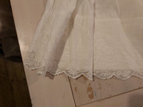 Vintage Antique Child’s Baby White Cotton Lace Dress - Wedding Party Christening - Picture 4 of 12
