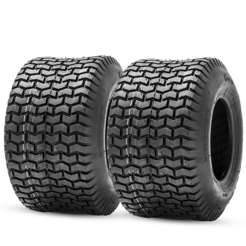 Set of 2 Lawn Mower Tires 4Ply Garden Tractor Turf Tire Tyre Heavy Duty