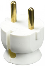 Legrand Kabelmontage Stecker Frankreich 2P Weiß / 16A Netzsteckverbinder-image