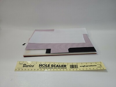 Darice Plastic 10 Mesh Canvas & Hole Scaler lot of 13 Pieces some used Read  