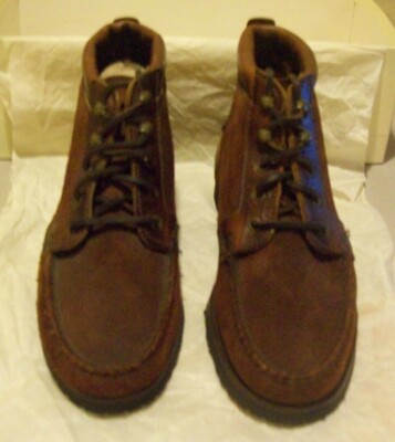 New Cole-Haan Country Boot 7.5 M cedar/briar suede/calf leather (4002)