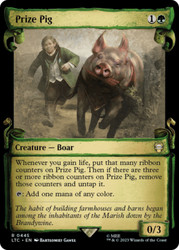 Prize Pig (Showcase Scrolls) - The Lord of the Rings: Tales of Middle-earth Commander
