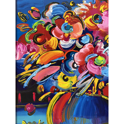 Flowers I (Blue)