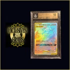 2019 Pokemon Cosmic Eclipse Charizard & Braixen GX 251/236 Rainbow Secret BGS 10