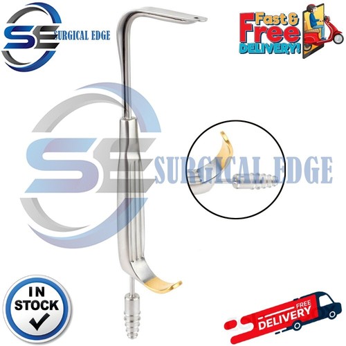 Gerbault Suction Retractor Fiber Optic Rhinoplasty Instrument A+ High Quality