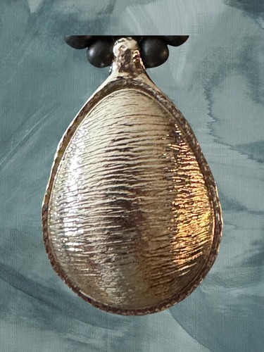 Collar Gargantilla Susan Graver Distintivo con Colgante Tono Plata - Imagen 3 de 4