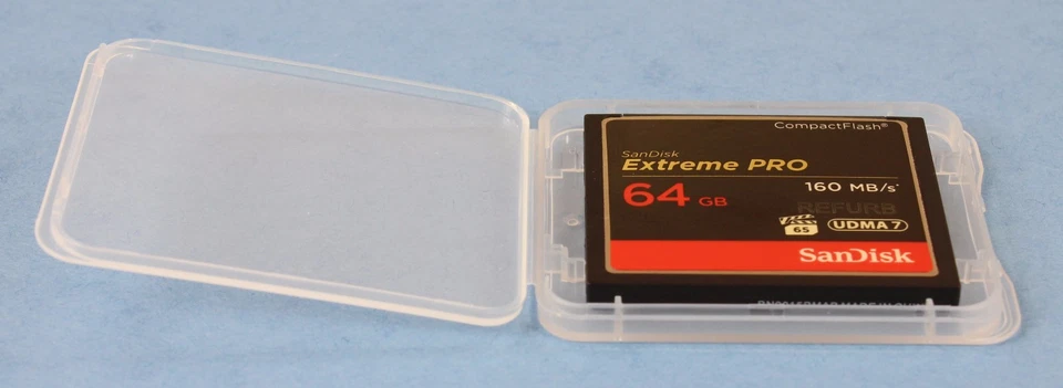 Tarjeta de memoria SanDisk ExtremePro 64 GB CF SDCFXPS-064G G Extreme Pro 64 GB 160 MB/s Foto 2 de 4