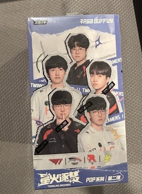 2024 Buffun Twinkling Dreamers Pop Box Faker Skt T1 LCK League Of Legends Cards