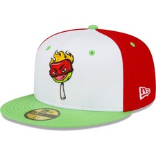 Men's New Era White Sugar Land Space Cowboys Copa De La Diversion 59FIFTY Fitted