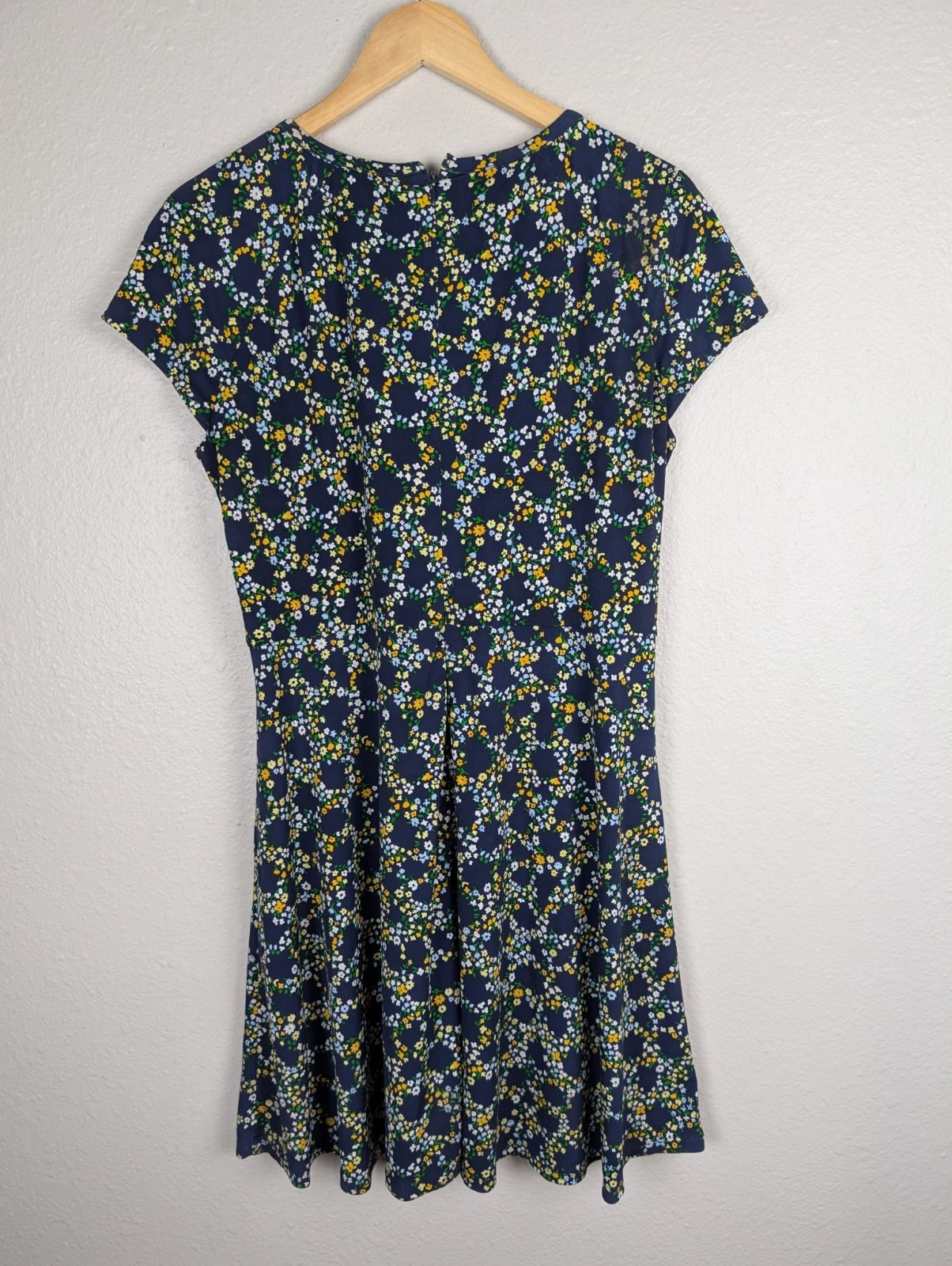 Abito Michael Kors Ditsy floreale blu navy taglia XL floreale 182