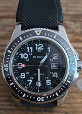 Cinturino Diver Automatico Acciaio Inox Bliger Caucciù