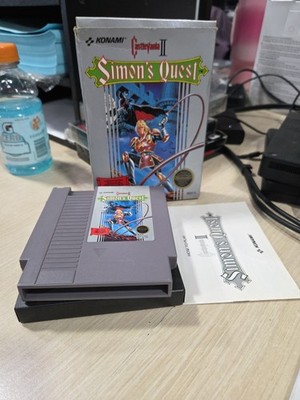 Castlevania II: Simon's Quest for NES Nintendo Complete In Box CIB Good Shape