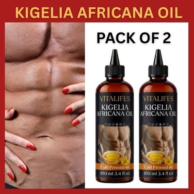 KIGELIA AFRICANA Oil African Sausage Tree - *2 In 1* RAPID ABSORPTION - 2x100ml