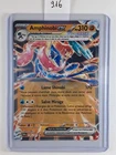 Carte AMPHINOBI EX 106/167 Pokémon Mascarade Crépusculaire EV06 Neuve TWM (916)