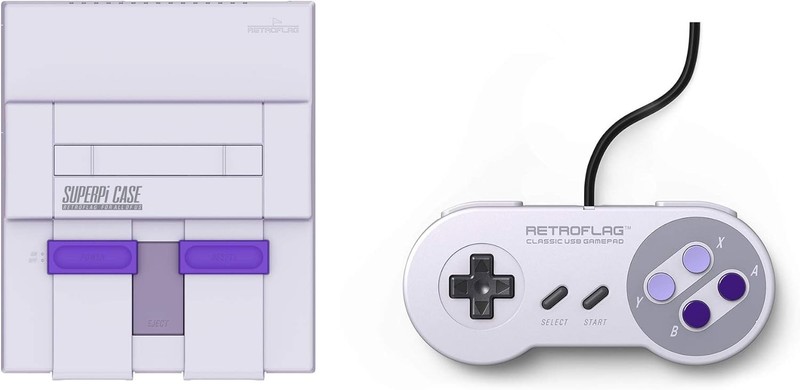 Retroflag SUPERPi Case + Wired Controller Raspberry Pi 3B+ 2B 3B Deluxe Edition
