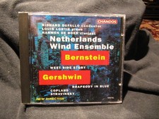 George Gershwin RHAPSODY IN BLUE Netherlands Wind Ensemble BERNSTEIN West Side
