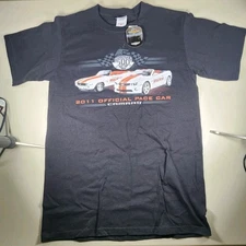 2011 Indianapolis Indy 500 Black T-Shirt Size XL New With Tag 100th Anniversary 