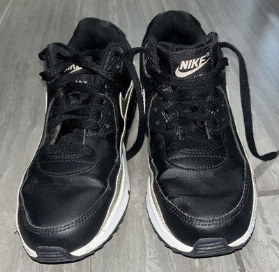 Nike Air Max 90 LTR GS Shoes - Black Gold CD6864 008- Size 6.5Y (8 Womens)