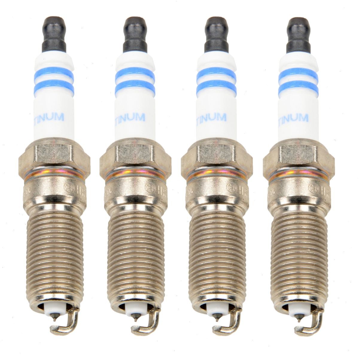 4 pc Bosch Platinum Spark Plugs for 2000-2004 Ford Focus 2.0L L4 Ignition eg