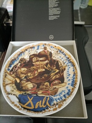KÜNSTLERTELLER, Rosenthal Nr. 12, SALVADOR DALI, Limitiert 5000 / 2756, Teller