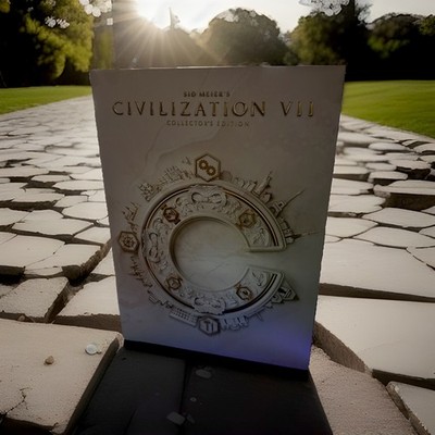 Sid Meier s Civilization VII Collector s Edition Bundle + Clock Statue [No Game]