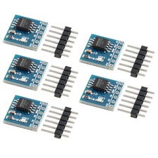 5Pcs W25Q128 NOR Flash Memory Chip Module 128Mbit SPI Interface for Data Stor...