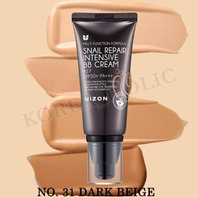 MIZON Snail Repair Intensive BB Cream 50g SPF50+PA+++ #31 Dark Beige  K-Beauty