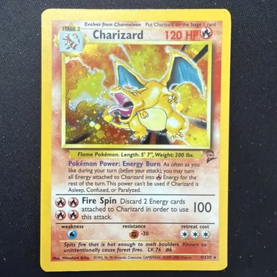 Charizard 004/130 Base Set 2 Holo
