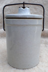 WESTERN STONEWARE CO MONMOUTH ILLS. 1 PINT WIRE BAIL LOCK CROCK FRUIT JAR — photo 5